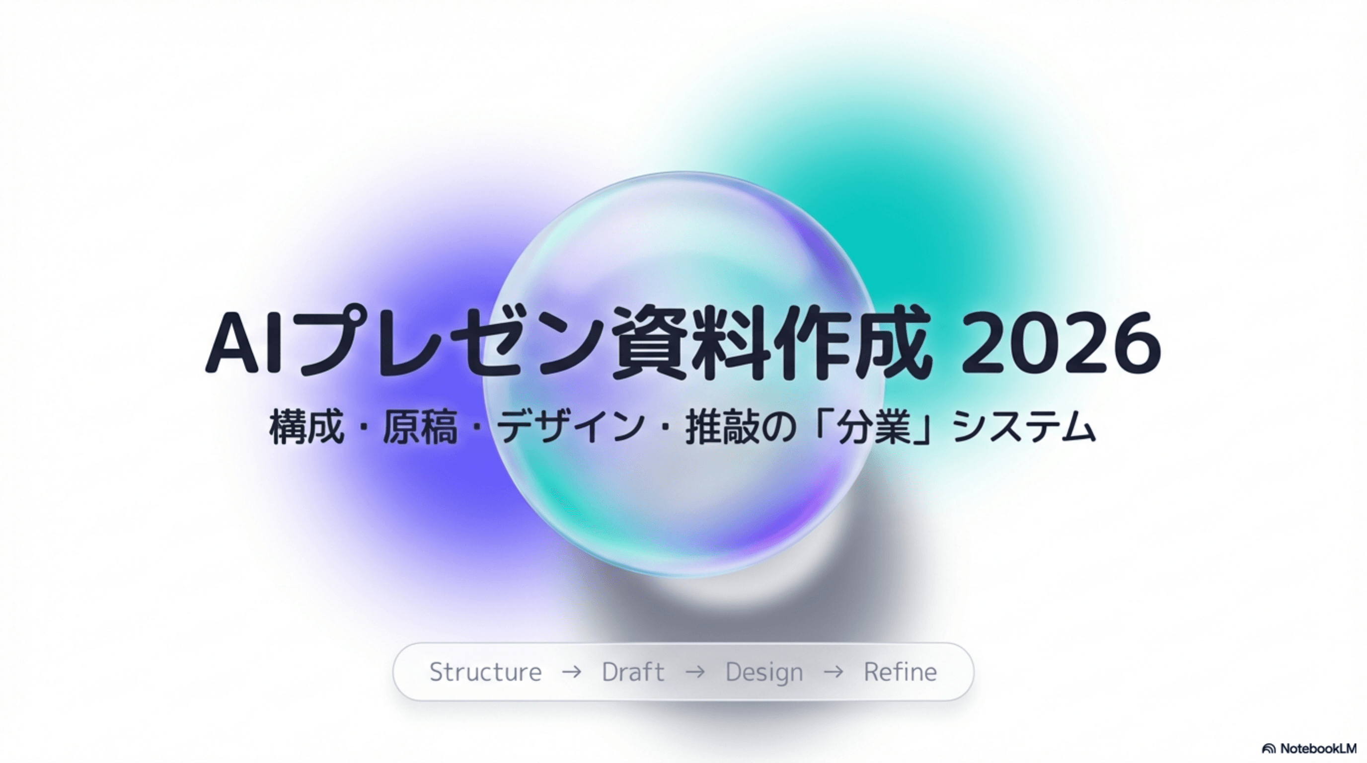 AIでプレゼン資料を効率的に作る方法