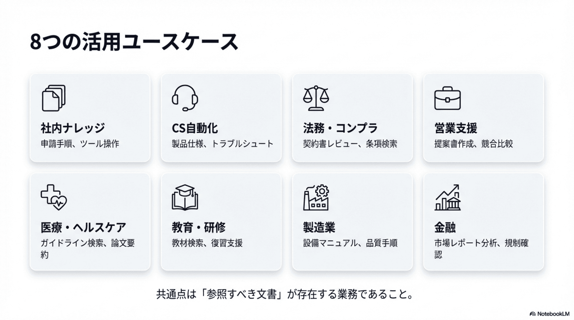 RAGが解決する課題（ハルシネーション・情報鮮度・社内データ活用）のまとめ