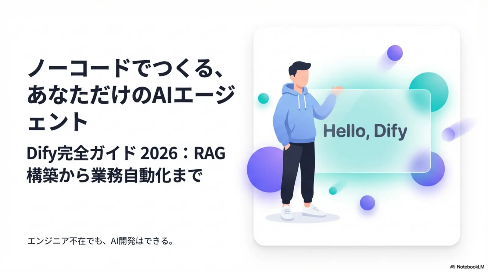 Difyの使い方完全ガイド|ノーコードでAI業務ボットを最短で作る方法