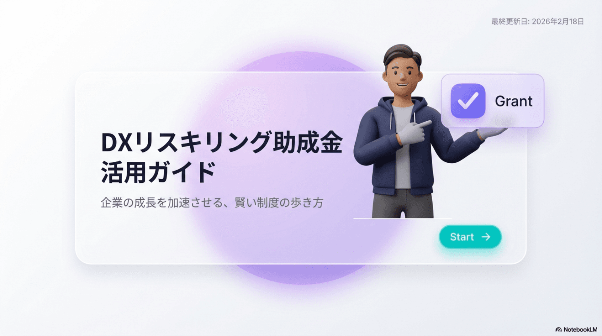 DXリスキリング助成金活用ガイド(タイトルスライド)